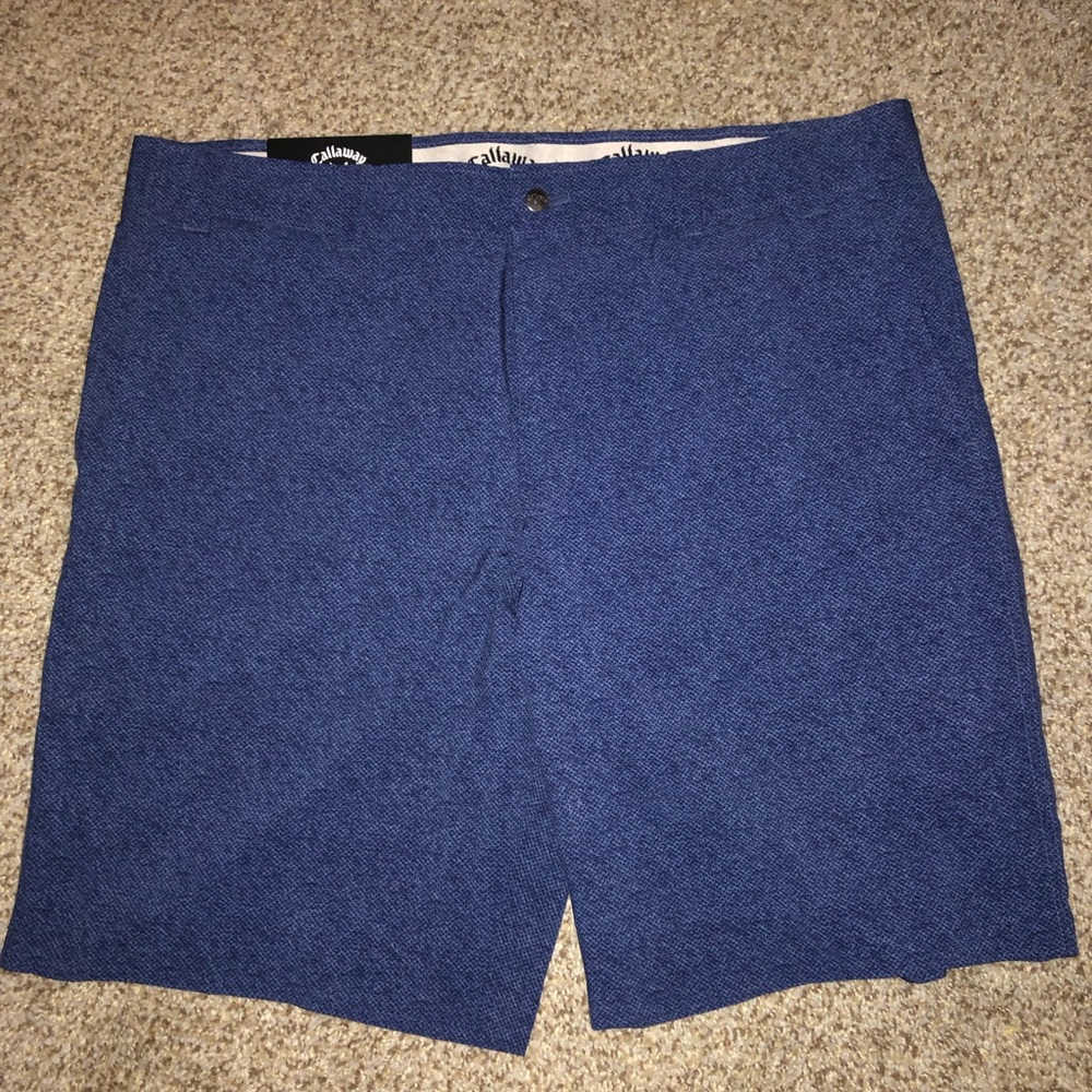 Callaway Men's Navy Golf Shorts Size 40 NWT